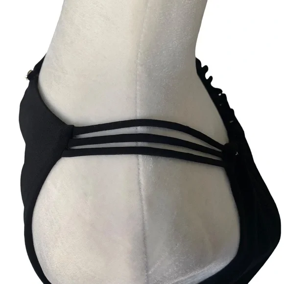 White House Black Market Black Studded Tank Blouse Small - Picture 5 of 14